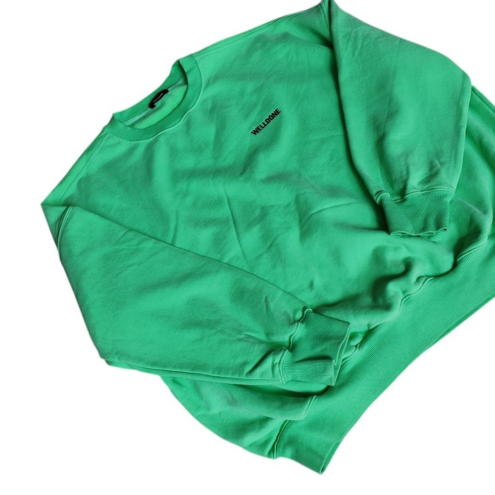 We11done Classic Logo Crewneck Sweatshirt